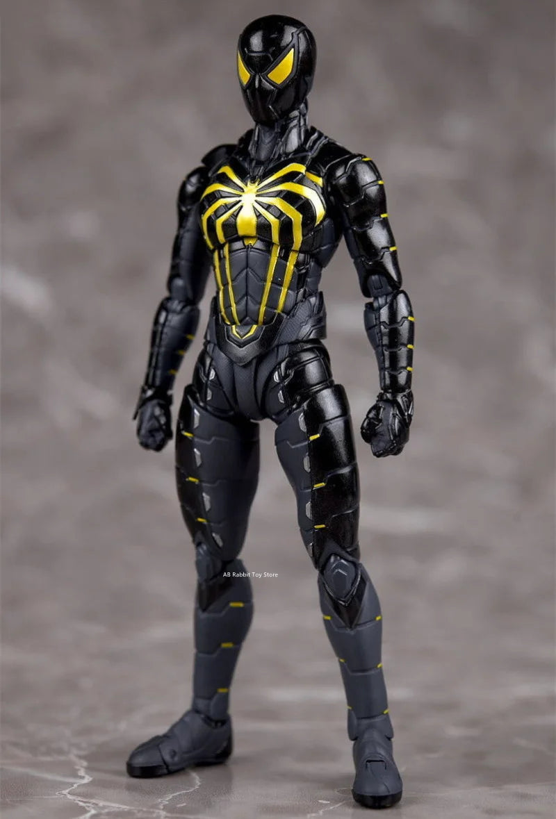 Spiderman Anime Action Figure – Anti-Octopus Suit 15cm PVC Collectible Toy for Kids & Desk Decor