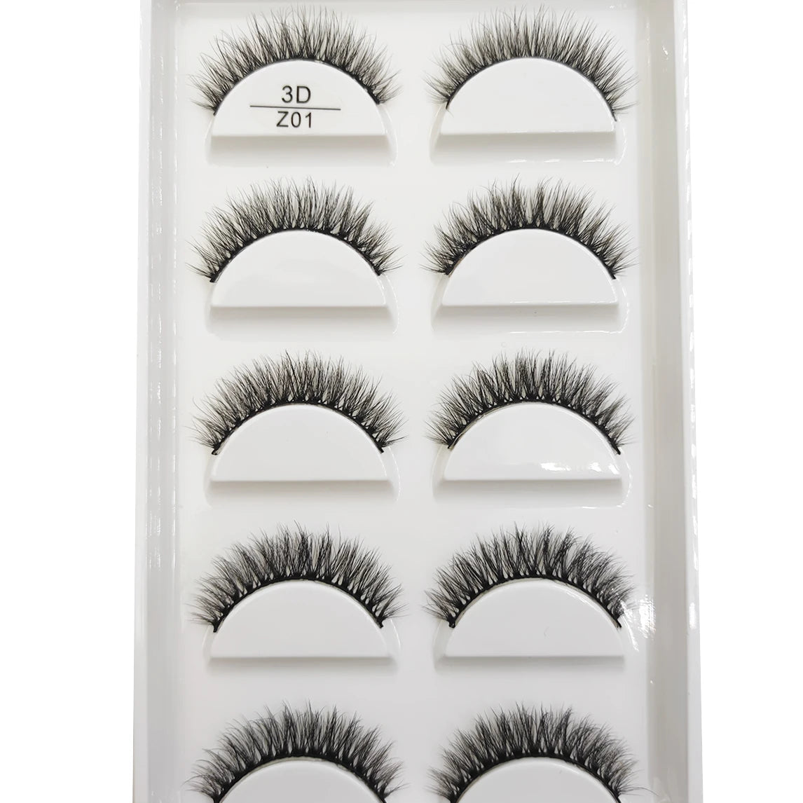 38 Styles 5 Pairs 3D Mink False Eyelashes – Natural Fake Lashes Makeup Beauty Tools