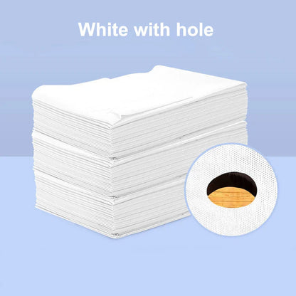 Disposable Bed Sheets – Thin & Thickened SMS Non-Woven Breathable Sheets for Beauty Salon, Spa, Travel & Hotel Use