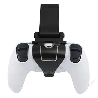 PS5 Controller Holder: Mobile Cell Phone Stand Mount for PlayStation 5 Gamepad - Compatible with Samsung S9/S8, Clip Bracket
