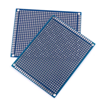 PCB Prototype Boards - Double Sided Blue Circuit Boards for DIY Soldering Projects 5-10PCS