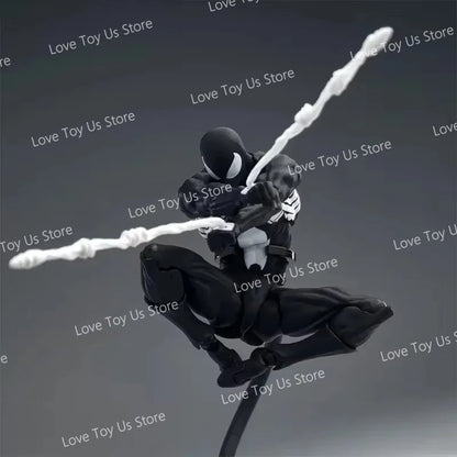 Original Mess Toys Spider Figure – Black Suit & Scarlet Spider Kaine Parker Action Figure