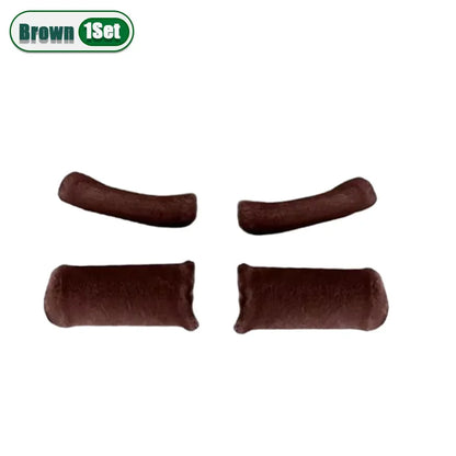 Winter Plush Handlebar Covers - Warm Non-Slip Windproof Grip Gloves for Electric Scooter, Motorcycle & Tricycle