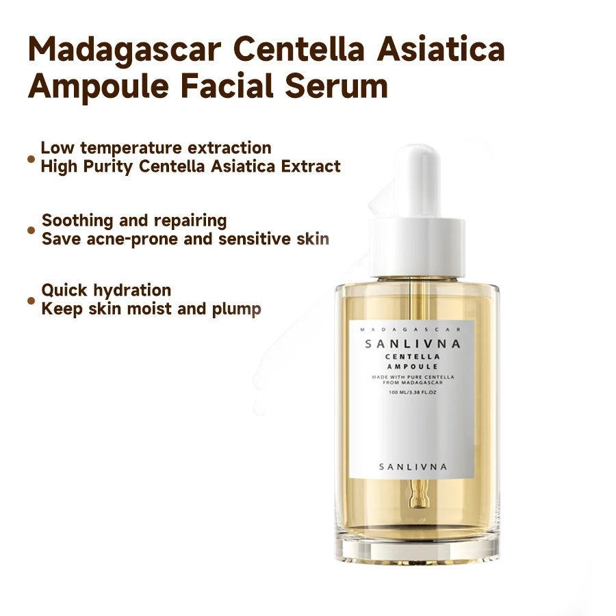 Madagascar Centella Asiatica Ampoule – Moisturizing & Firming Serum for Sensitive Skin