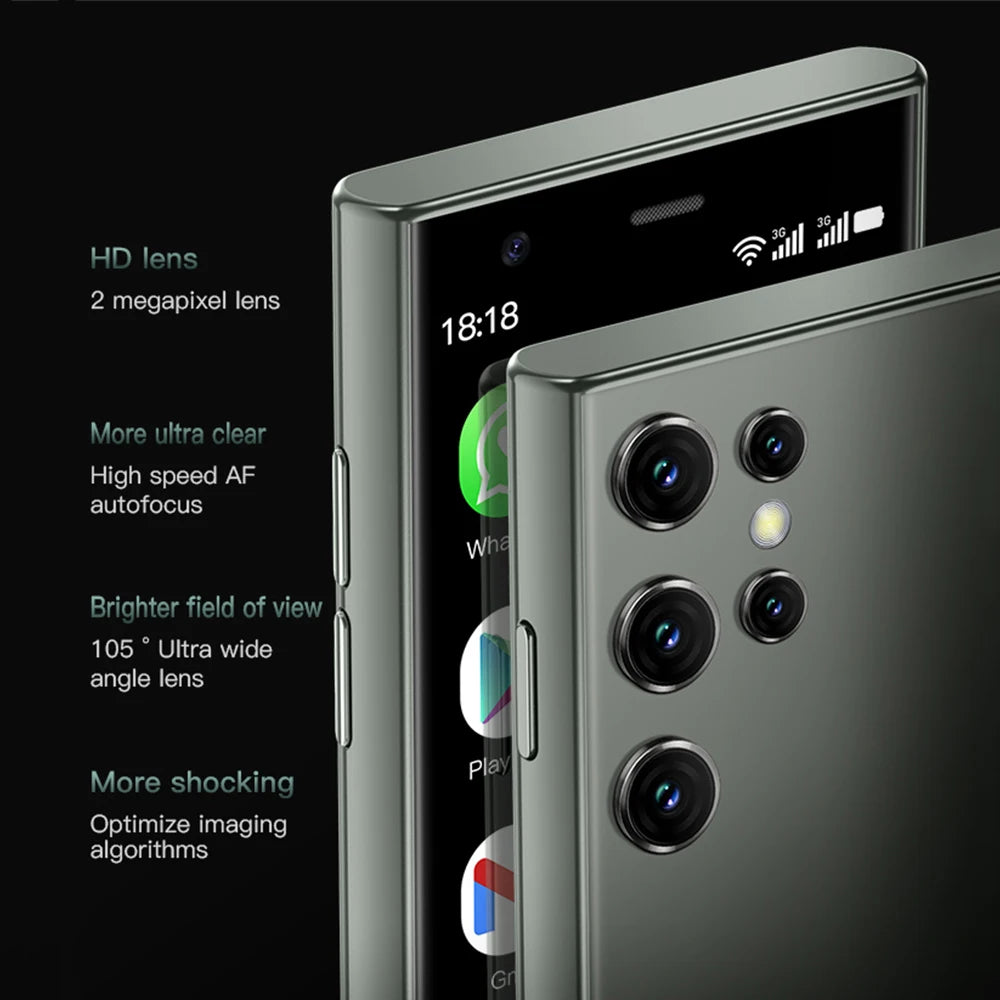 SOYES S23 Pro Mini Android Phone — 3.0" Display, 2GB RAM, 16GB ROM, Dual SIM, 1000mAh, 3G Compact Smartphone