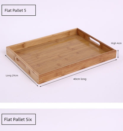 Rectangular Bamboo Tray – Household, Restaurant & Hotel Satchel Serving Tray