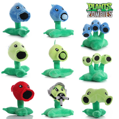 Plants vs. Zombies Plush Toys - 13–20cm Cartoon Game Character Stuffed Pendants and Kids’ Gifts