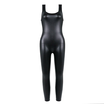 Women’s Body Shaper Bodysuit – U-Neck Sleeveless T-Shirt Vest, Waist Trainer, Corset & Tight Leggings Shapewear
