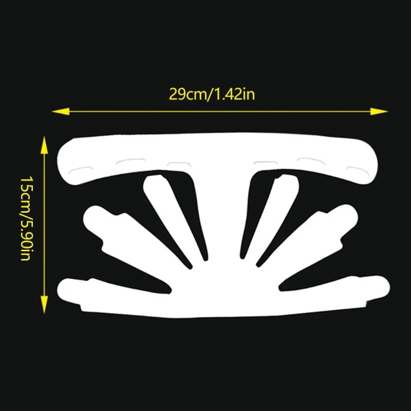 Baseball Cap Insert – Plastic Hat Liner & Support for Display, Store Use, and Baseball Hat Shaping