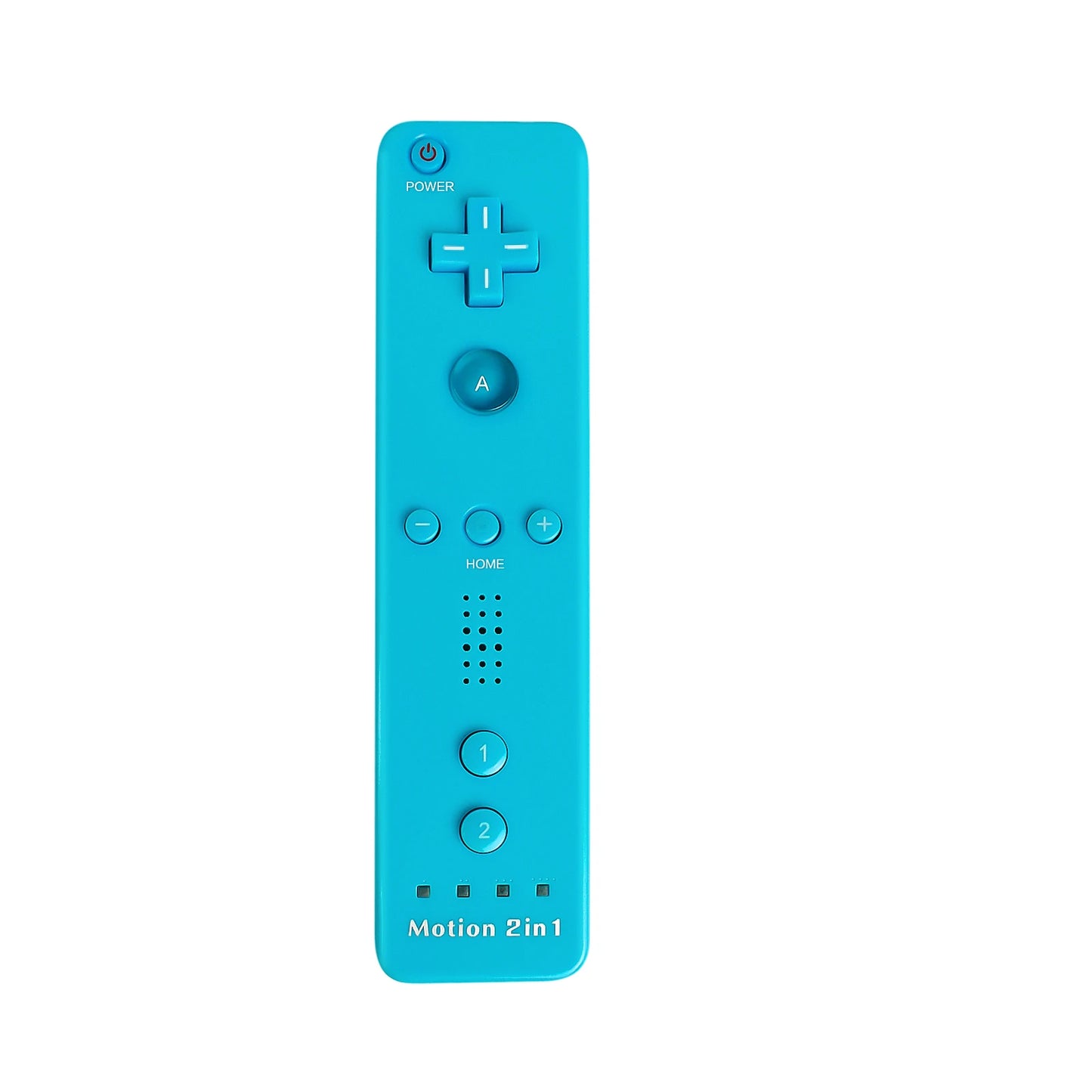 2-in-1 Nintendo Wii Controller Set — Wireless Motion Plus Gamepad with Silicone Case