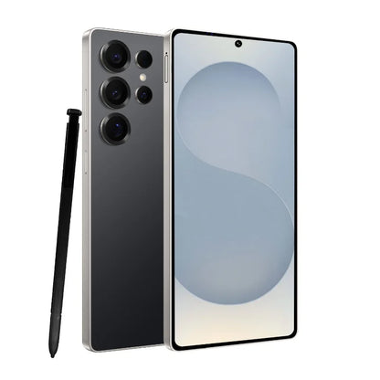 Global Vision S25 Ultra 5G Smartphone – Android 12, 8GB RAM, 512GB ROM, 6.8" 1920x1080 HD, Dual 24+48MP Cameras, 4/5G Mobile Phone