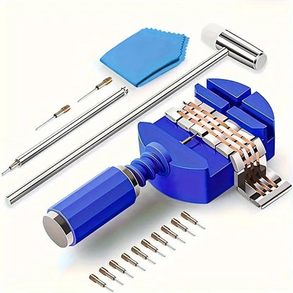 Watch Link Removal Tool Kit - Watch Band Pin Remover & Strap Adjustment Repair Tool Set