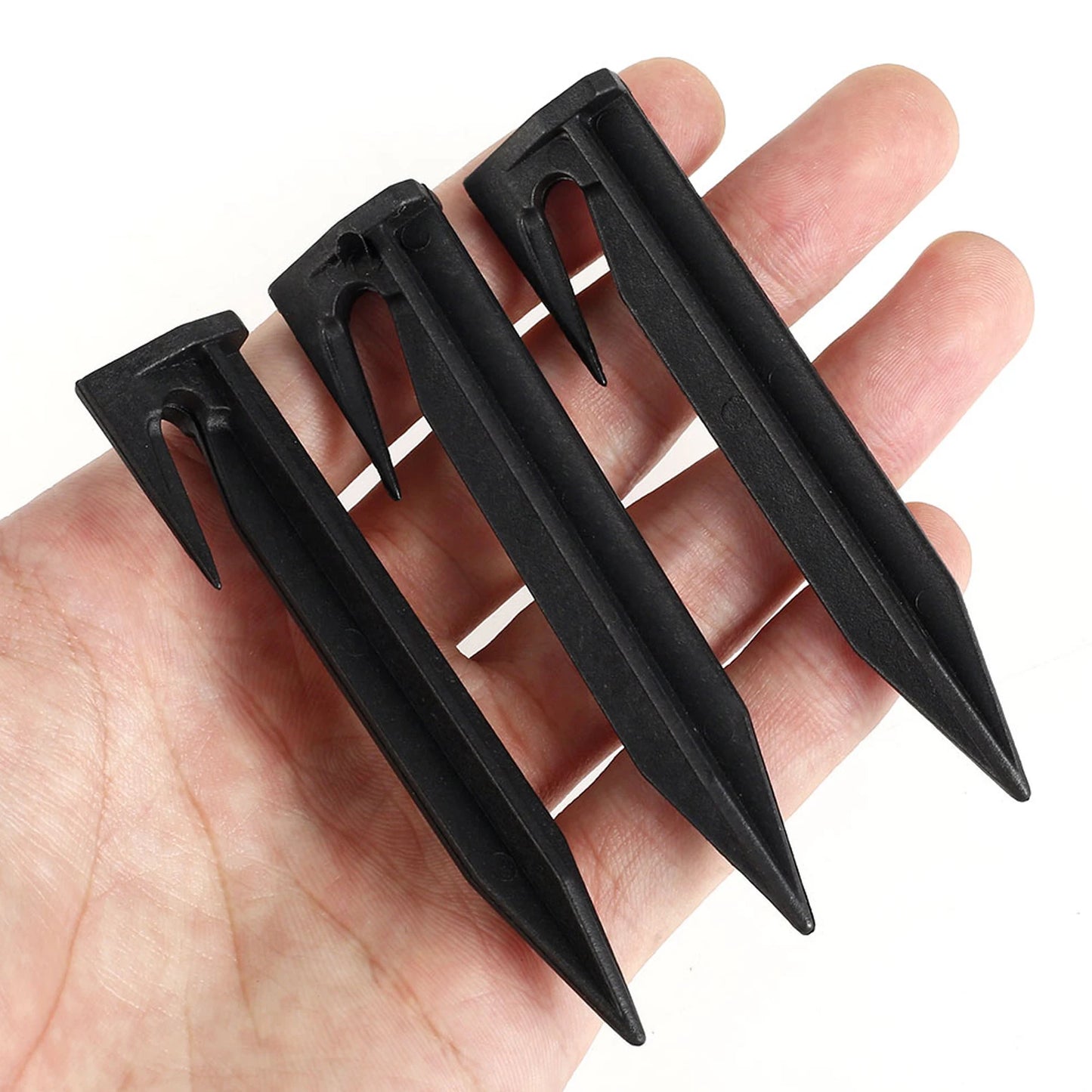 Garden Lawn Mower Ground Pegs - 100-300PCS Eco-Friendly Boundary Cable Stakes for Quick Installation