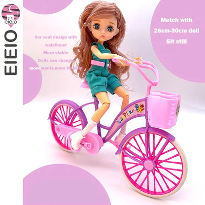 26cm BJD Doll for Girls – Purple Hair Fashion Princess with Big Eyes & Accessories Gift