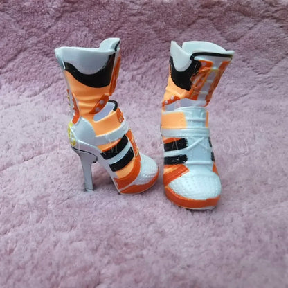 28cm Rainbow Big Sister Doll Shoes – Multi-Style Accessories for Girls, DIY Gift Toys