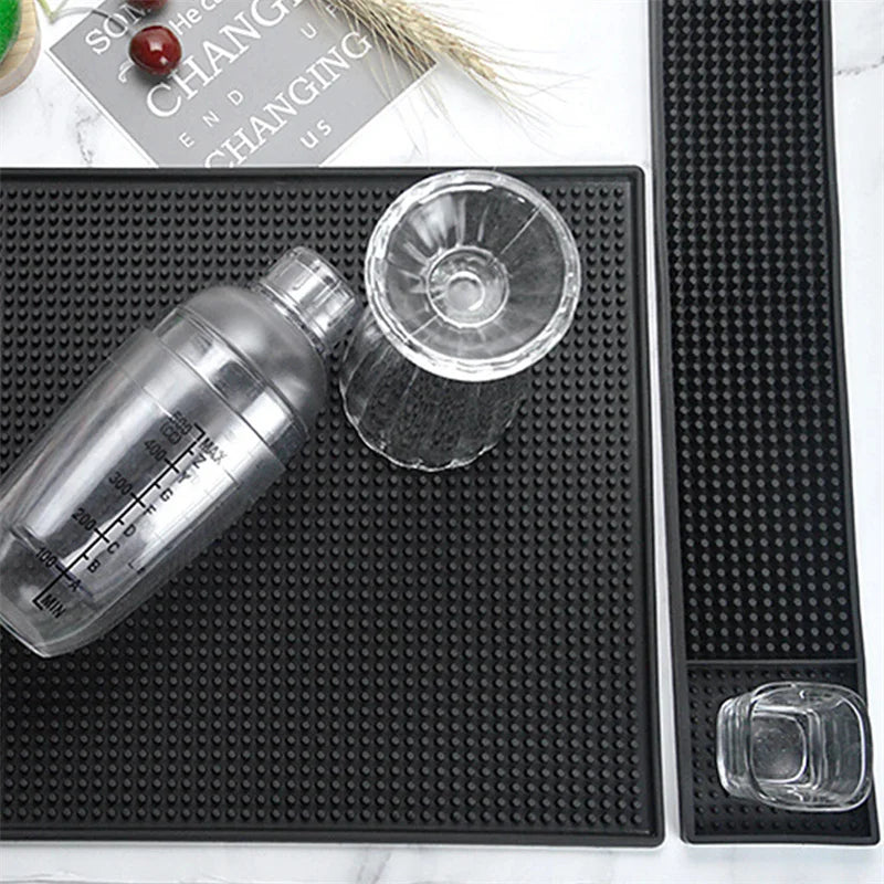 PVC Anti-Slip Bar Mat – Waterproof, Heat-Resistant & Durable Spill Mat for Home, Cafe, and Bar Use