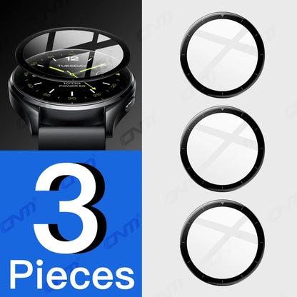 5D Protective Film for Xiaomi Mi Watch 2 — Full Coverage Anti-Scratch Screen Protector (Not Glass)