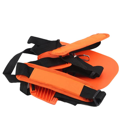 Strimmer Padded Belt - Comfortable Labor-Saving W Shape Double Shoulder Harness Strap for Brush Cutter Trimmer Garden Pruner