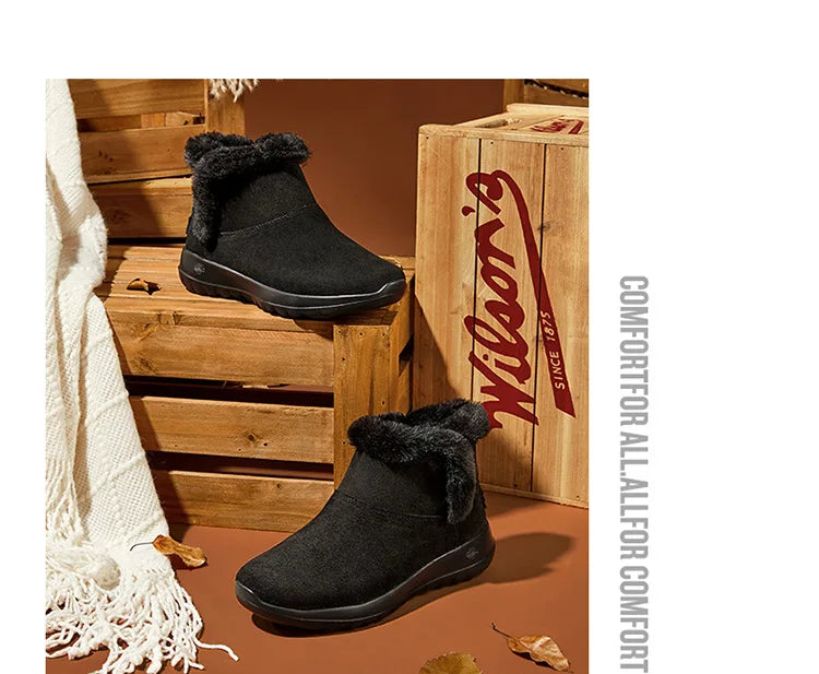 Skechers "ON-THE-GO JOY" Women's Snow Boots - Soft, Comfortable, Fashionable & Warm Female Winter Boots