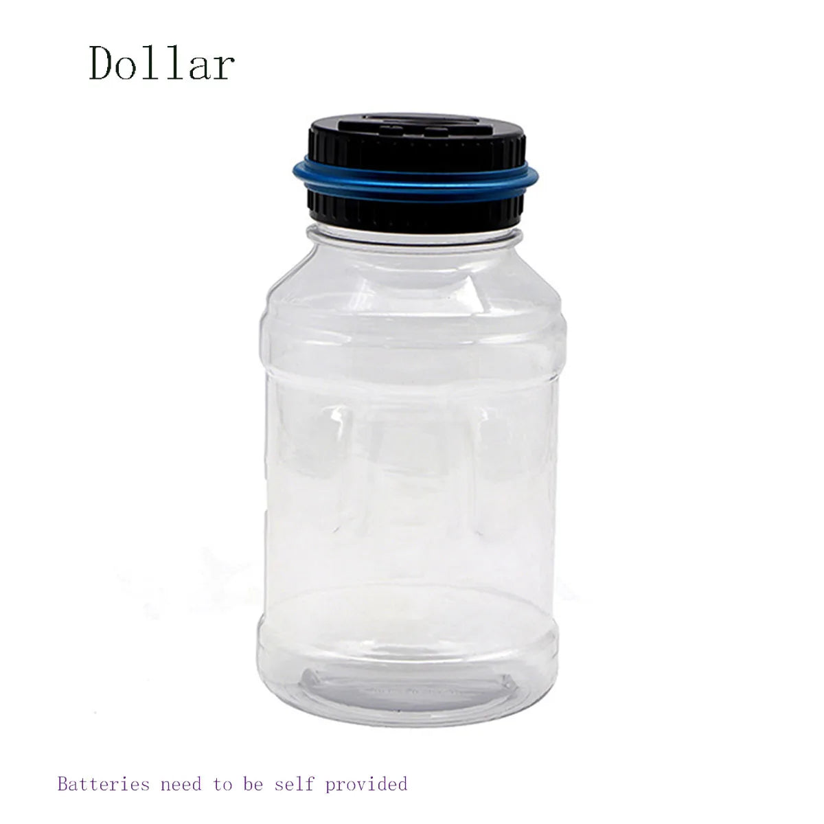 Electronic Piggy Bank with LCD Counter – Digital Coin Counting Money Jar for USD & Euro, Savings Gift Box