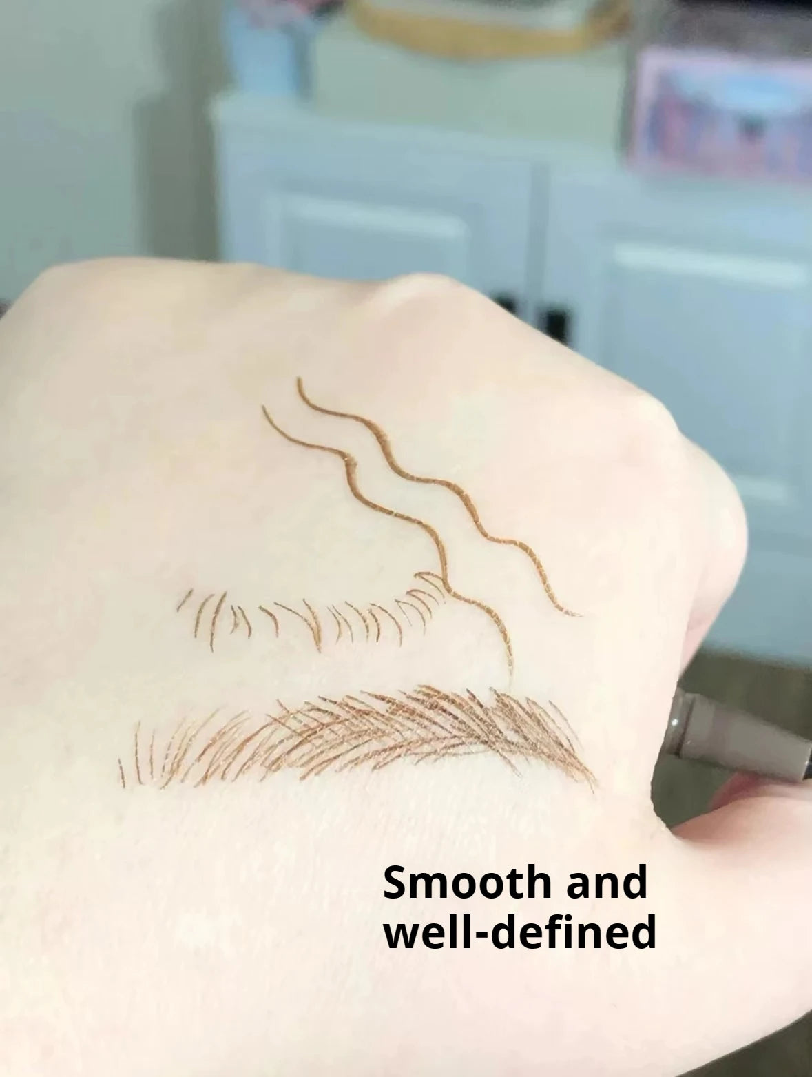 JUDYDOLL Super Fine Eyeliner | Waterproof, Anti-Shake and Long-Lasting | Fine Brushwork for Slim and Enlarged Eyes | Fast Drying