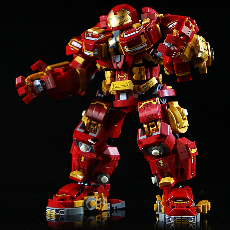 Marvel Superheroes Iron Man MOC Building Blocks Set 2000+ PCS — Creative Bricks Toy & Christmas Gift for Kids and Adults