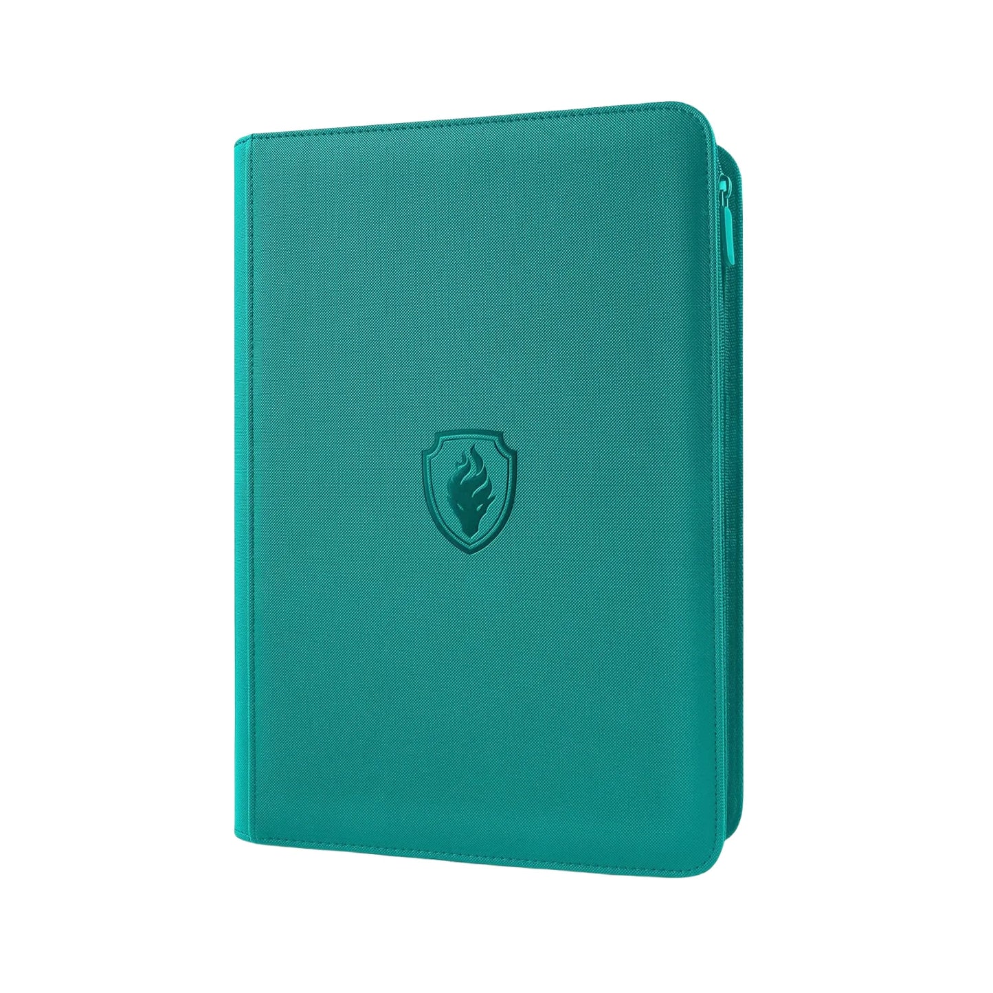 9-Pocket Zipper Card Binder - 360 Trading Card Holder Book, Premium PU Cover, Durable Side Loading Card Binder