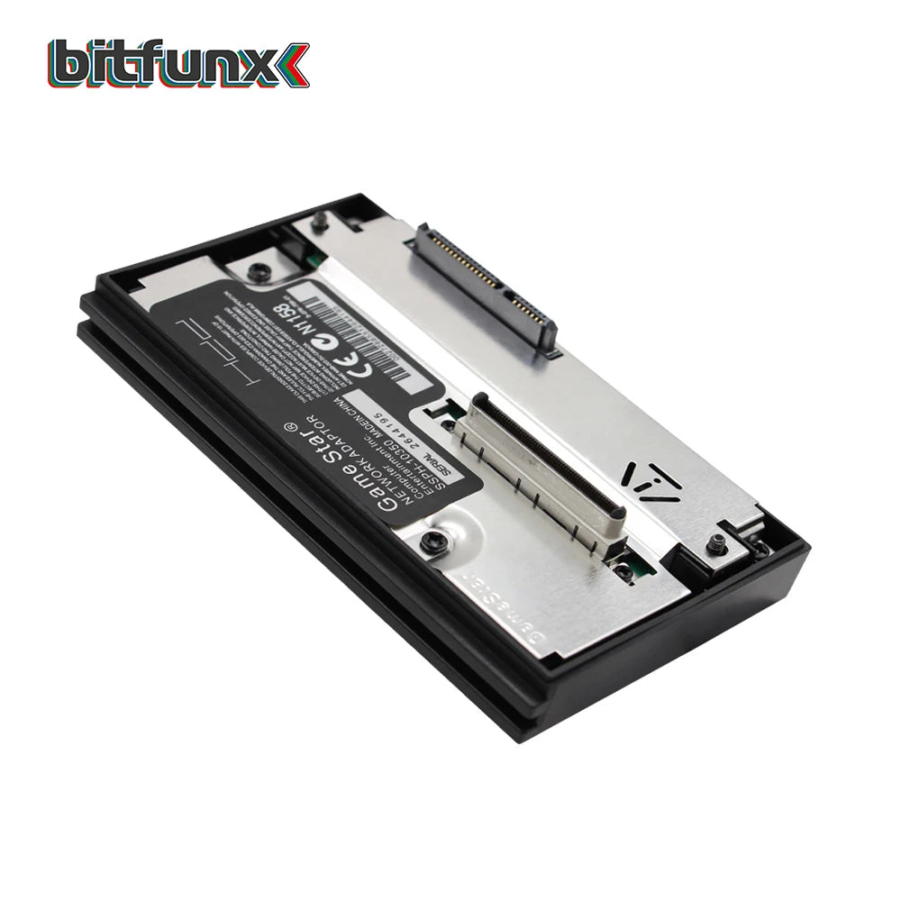 BitFunx GameStar SATA Adapter — 2.5 & 3.5 Inch HDD Hard Drive for PS2 Playstation 2 Console