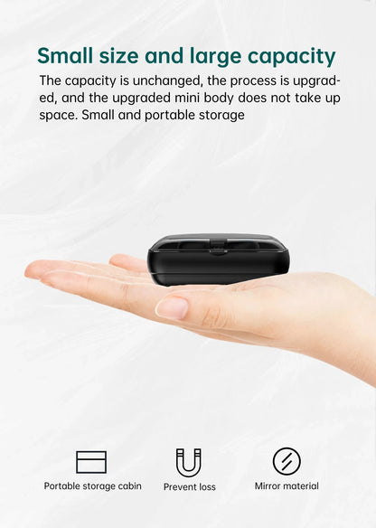M19 Bluetooth Wireless Headset – TWS Gaming Earbuds with Noise-Cancelling, Touch Control & Mini Emergency Power Bank