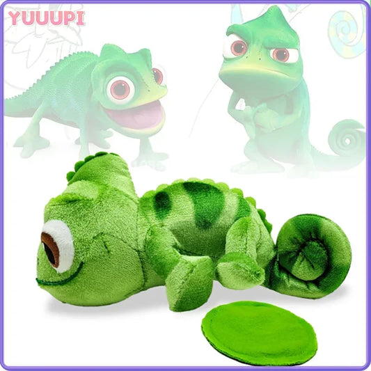 Pascal Rapunzel Chameleon Plush Toy 2026 Lying Shoulder Stuffed Animal Kawaii Doll Soft Plush Decoration Kids Birthday Gift for Boys & Girls
