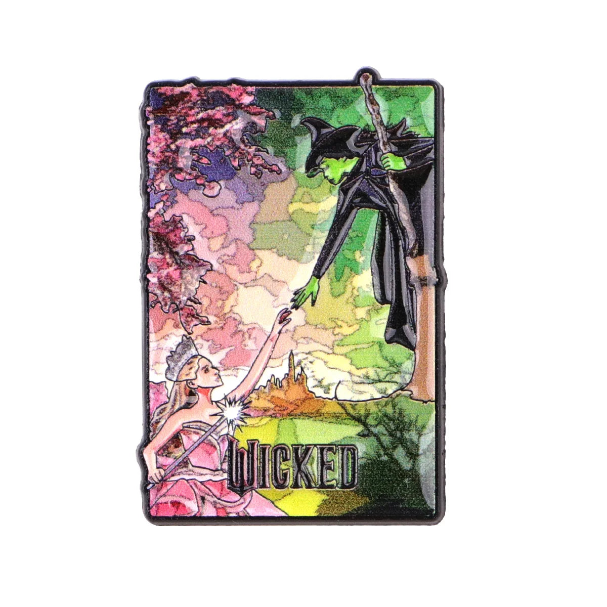 Funny Witch Enamel Pin — Halloween Lapel Brooch for Backpacks, Cosplay & Party Gifts