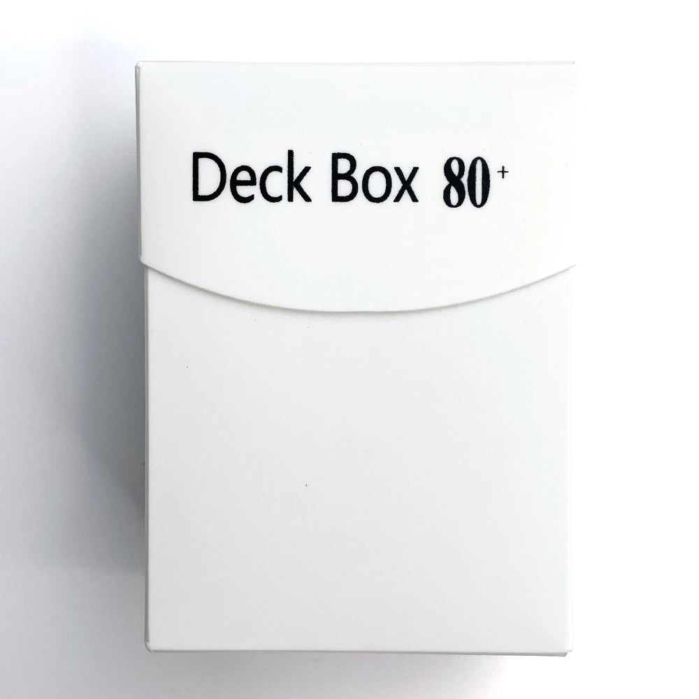 TCG Card Deck Box - 80+ Cards Storage Case Organizer for Magic, Pokémon & Yu-Gi-Oh Collections