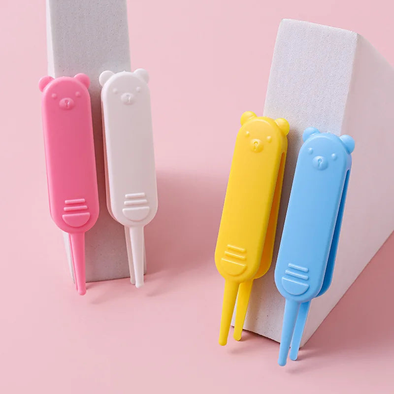 Baby Nose and Ear Cleaning Tweezers - Gentle Nasal Booger Remover and Newborn Care Tool