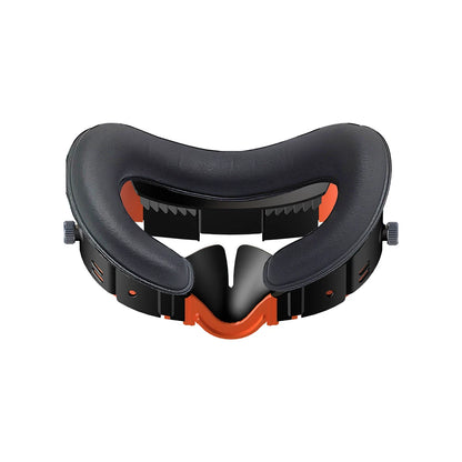 Adjustable PU Leather Facial Interface & Foam Cushion for Meta Quest 3 – Comfortable VR Face Pad Replacement Accessory