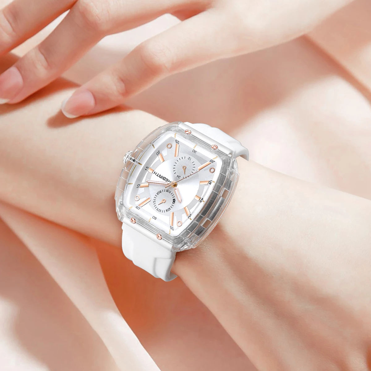 Casual College-Style Versatile Watch – Simple Artistic Design Fashion Wristwatch for Everyday Wear