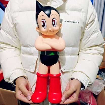 40CM AstroBoy Mighty Atom PVC Action Figure – Movable Anime Statue Collectible Toy, Holiday Gift