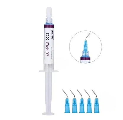 Dentex Dental Curing Light Kit – Universal Composite Resin, Adhesive Bonding & Etch Gel for Orthodontic Brackets