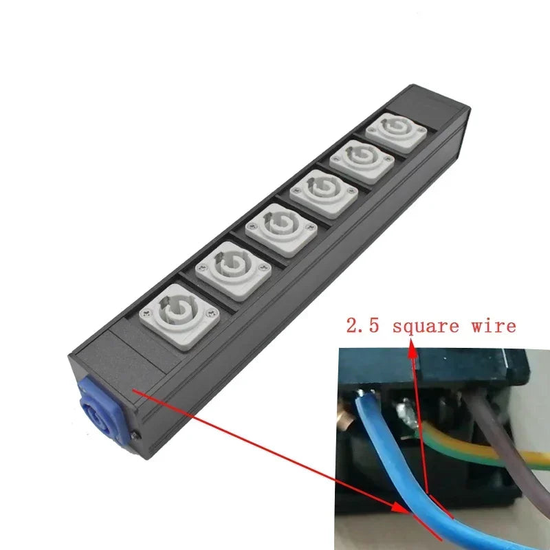 Chassis Light Connector – LED Power Connector AC Coupler Adapter Extender, NAC3MPA/NAC3MPB Aviation Socket 1-13AC