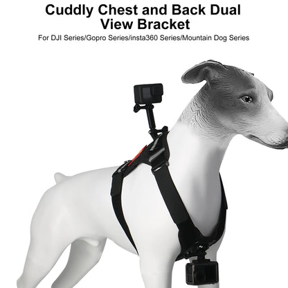 Sheingka Adjustable Sports Camera Chest Strap – Dog Harness Holder for GoPro Hero 4–12