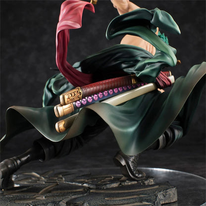 One Piece Roronoa Zoro 10CM PVC Action Figure - Anime Collectible Display Model & Gift