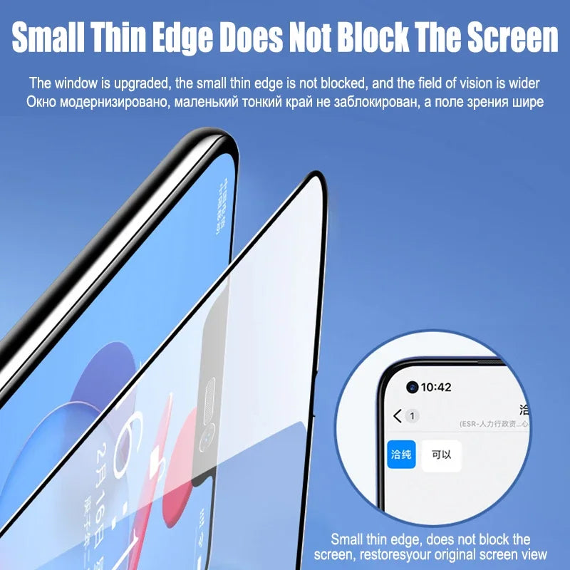 2 Pcs Ceramic Screen Protector for iPhone - High Clear Flexible Soft Porcelain Film - Compatible with iPhone 11, 12, 13, 14, 15 Pro Max, X, Xs, Xr, 7, 8, 6s, 15 Plus