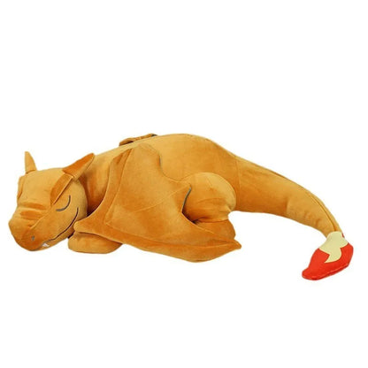 50cm Sleep Charizard Plush Toy – Anime Charizard Y Stuffed Animal Doll for Kids & Halloween Gifts