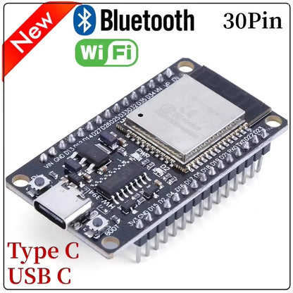 ESP32 32D Development Board - 30-Pin Dual-Core WiFi Bluetooth Wireless Module for Smart Home Projects