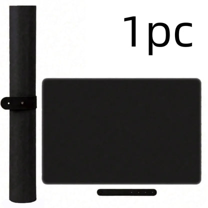 Nail Art Table Mat - Soft Foldable PU Leather Manicure Hand Rest Pad