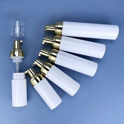 Refillable Plastic Foamer Pump Bottle - Soap & Cleanser Dispenser, 100ml/120ml/150ml Empty Hand Sanitizer Bottle