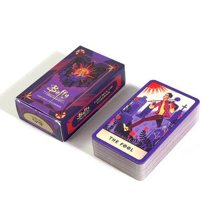 Buffy the Vampire Slayer Tarot Deck – 78 Illustrated Cards for Fortune Telling, Divination & Collectible Game Fans
