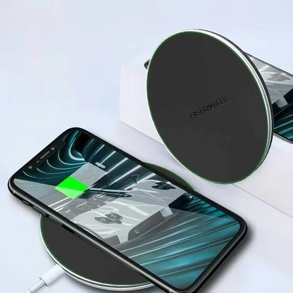 30W Fast Wireless Charging Pad - Wireless Charging Station for iPhone 8–17, Samsung Galaxy S23 and Compatible Xiaomi Devices