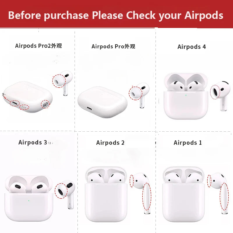 Cute Lying Panda Silicone Case for AirPods 4 (2024) & AirPods Pro 1/2/3 — Protective Earbuds Charging Cover