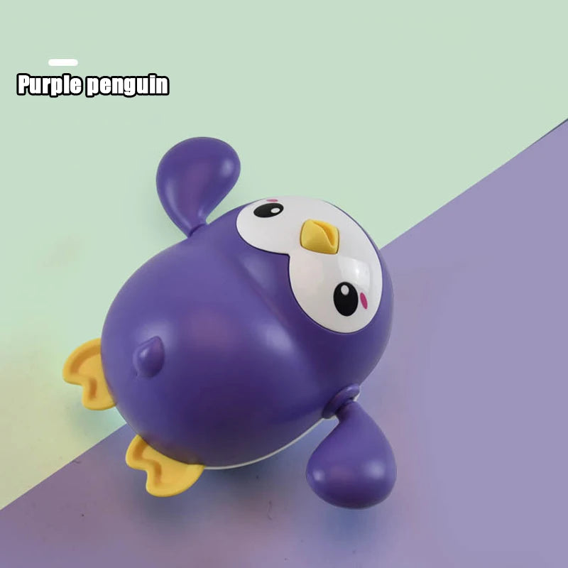 Baby Bath Toys Clockwork Swimming Animals – Cute Kids Bath & Shower Water Play Toys for Bathtub Fun and Learning