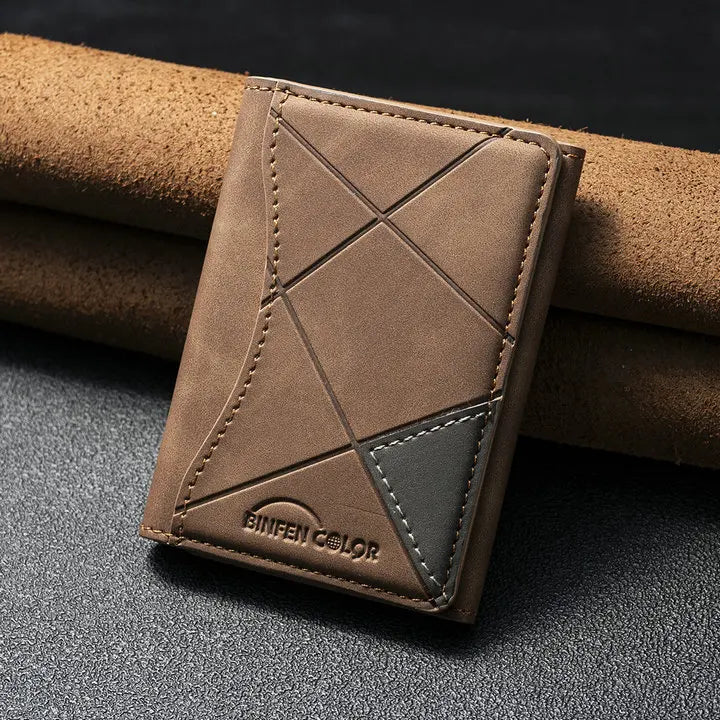 MagSafe Magnetic Leather Card Holder - Slim Phone Wallet Case with Flip Card Slot & Stand